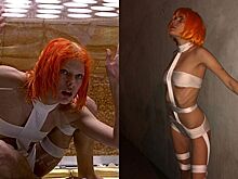 Хэллоуин удался: дочь Брюса Уиллиса повторила образ Миллы Йовович из «Пятого элемента»