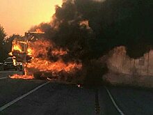 Видео с места смертельного ДТП под Краснодаром