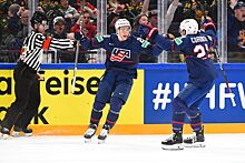 Швеция — США — 3:4 (ОТ), обзор матча группового этапа ЧМ-2023 по хоккею, голы, передачи, статистика, видеообзор