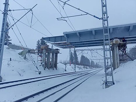 На трассе Игра-Глазов подходит к концу реконструкция путепровода над железной дорогой