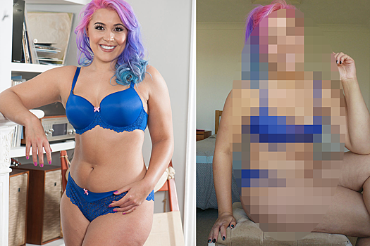 Модель plus-size продемонстрировала разницу между глянцевыми снимками и реальностью