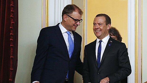 Отношения России и Финляндии прочные и добрые, заявил Медведев