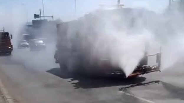 Дороги в Пензе орошают для снижения температуры воздуха