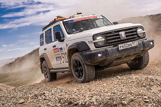 Tank 300 выдержал испытание Silk Way Rally в Монголии