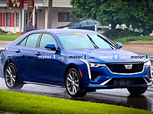 Появились шпионские фото Cadillac CT4