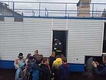 Учебно-тренировочный передвижной комплекс МЧС России курсирует по районам Вологодской области для практической подготовки студентов колледжей