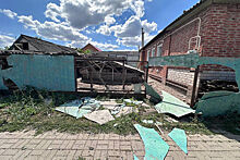 Дрон ВСУ взорвался на участке частного дома в Белгородской области