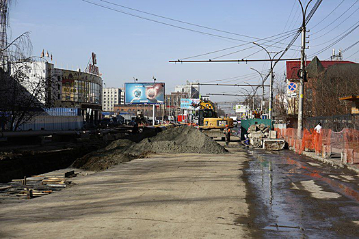 Движение транспорта по ул. Писарева после ремонта теплотрассы планируют открыть после майских праздников
