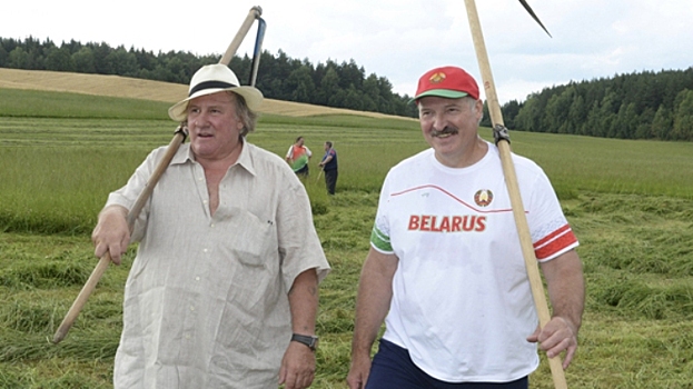 Лукашенко выделил $2 млн на фильм с Жераром Депардье