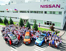 Nissan празднует 10 лет производства автомобилей в России