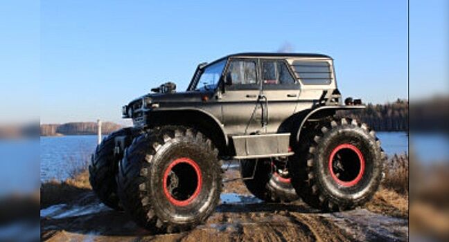 Уникальную гибридную версию «Уазика» и «Шишиги» продают в Казахстане