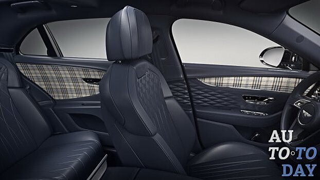 Bentley внедрил в интерьеры своих машин классический твид