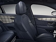 Bentley внедрил в интерьеры своих машин классический твид