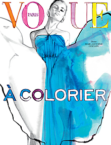 Французский Vogue выпустит журнал-раскраску