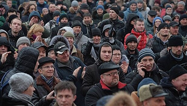 В Минске проходит "Марш рассерженных белорусов"