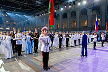 Петербургские суворовцы – участники VII Международного благотворительного кадетского бала в Москве