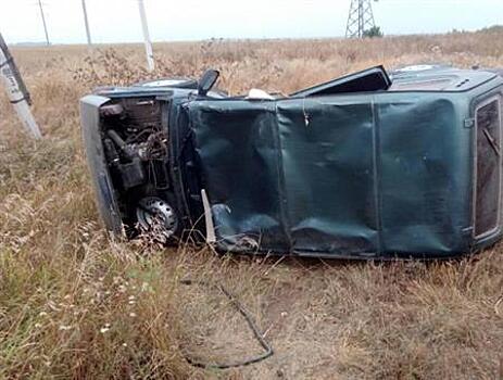 В с. Красносамарское не разъехались водители Lada и "девятки"