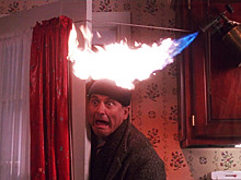 Как снимали трюки в фильме "Один дома"