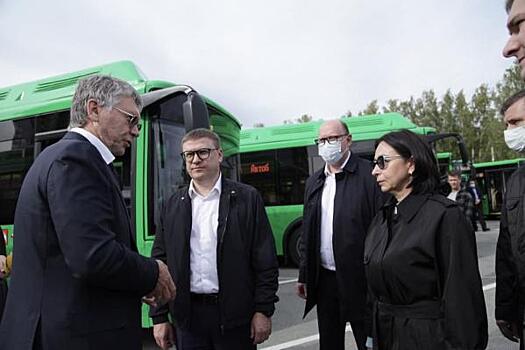 Челябинск получил первые 15 автобусов на газомоторном топливе