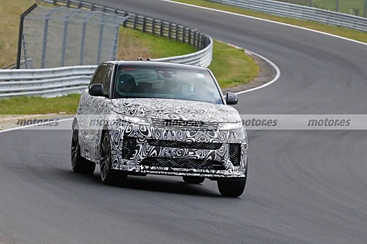 Обловленный внедрожник Range Rover Sport SV протестировали Нюрбургринге в преддверии дебюта 31 мая