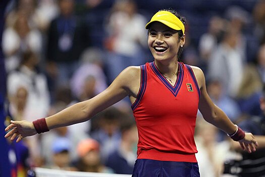 Эмоции 18-летней Эммы Радукану после исторической победы на US Open. Видео