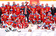 "Юбилейный" "подтащил". Российские хоккеисты выиграли турнир в Санкт-Петербурге