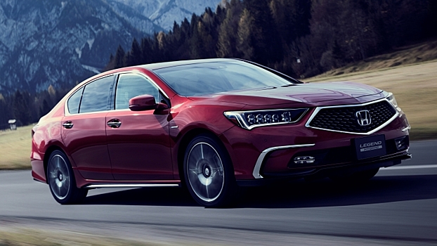 Honda выводит на рынок обновленный седан Legend