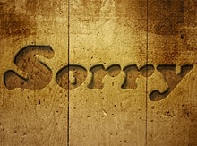 За какие вещи не стоит извиняться?