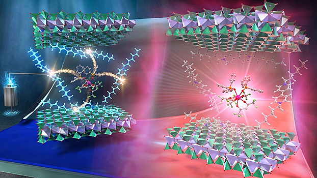 В Японии создали дисплей-хамелеон из глины и европия, который почти не тратит энергию