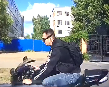 В Тольятти полицейским пришлось гоняться за мотоциклистом-нарушителем
