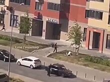 Массовая драка мигрантов со стрельбой в Подмосковье попала на видео