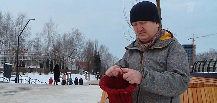 Видео: «утепляющий» памятники житель Ижевска стал героем сюжета Первого канала