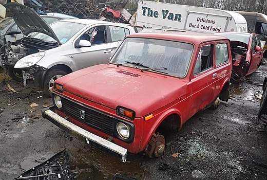 В Шотландии нашли свалку со старыми автомобилями Lada