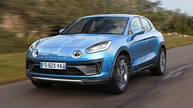 Спортивный кроссовер Alpine: первые изображения