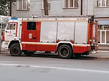 В Самаре на Ставропольской сгорела баня