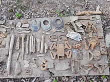 В районе посёлка Черепаново обнаружены части сразу двух штурмовиков ИЛ-2 и останки пилотов