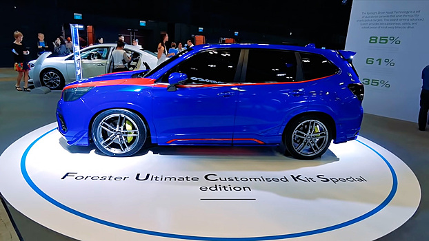 Subaru Forester продемонстрировали в вариации с неприличным наименованием