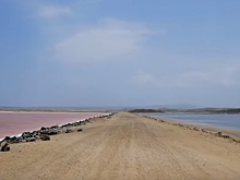 Морская вода порозовела в Колумбии