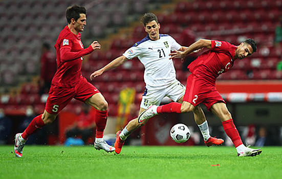 Сборные Турции и Сербии сыграли вничью в матче Лиги наций