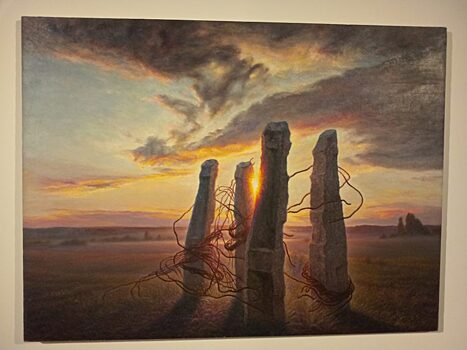 В «Арсенале» открылась выставка одного из ярчайших художников современности — Николая Касаткина