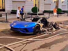 Водитель сгоревшей Lamborghini потребовал компенсации