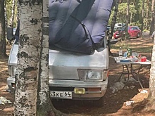 Рязанка пожаловалась на намусоривших на Ласковском озере жителей Саратовской области