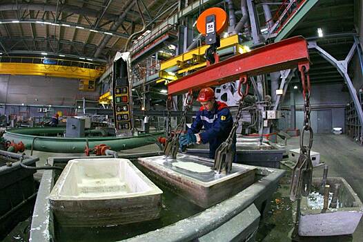 Челябинский цинковый завод лидирует по производительности труда