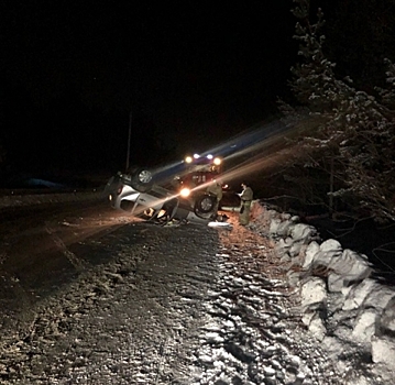 В Дзержинске «Нива» перевернулась при обгоне