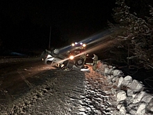 В Дзержинске «Нива» перевернулась при обгоне