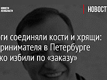 Хирурги соединяли кости и хрящи: предпринимателя в Петербурге жестоко избили по «заказу»