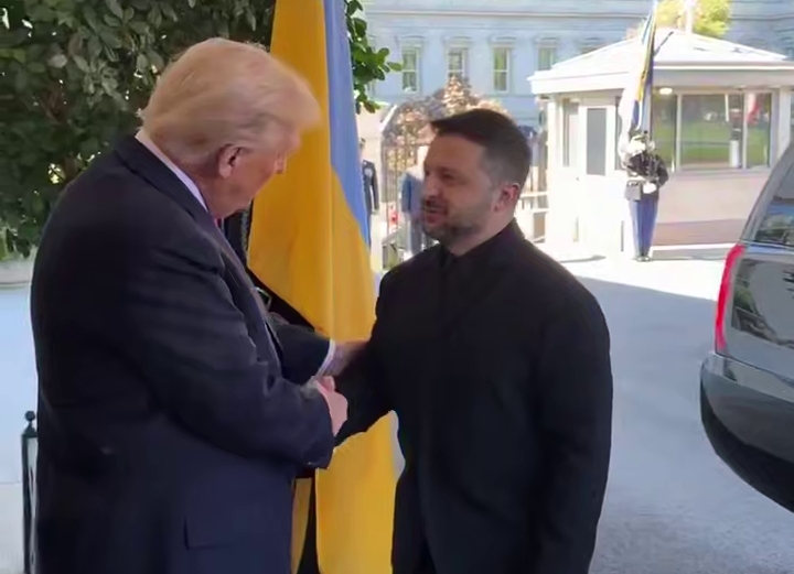 Зеленский приехал к Трампу