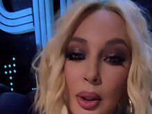 Телеведущая Лера Кудрявцева появилась в дерзком образе на съемках "Суперстара!"