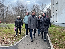 Глава управы района Савелки Игорь Костин 19 ноября провел обход территории 6 микрорайона