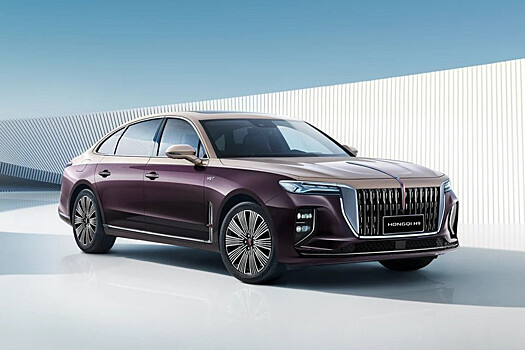 Обновлённый седан Hongqi H9 появился в России: V6 и полный привод